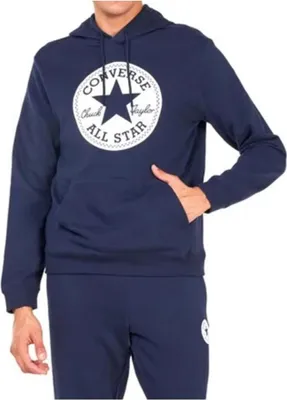 Immagine prodotto di Felpa con logo Converse Chuck Taylor blu navy L