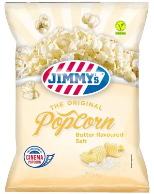 Produktbild von Jimmy's Popcorn The Original Butter Salt 80g