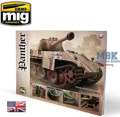 Immagine prodotto di Ammo of MIG AMIG6092 PANTHER - VISUAL MODELERS GUIDE