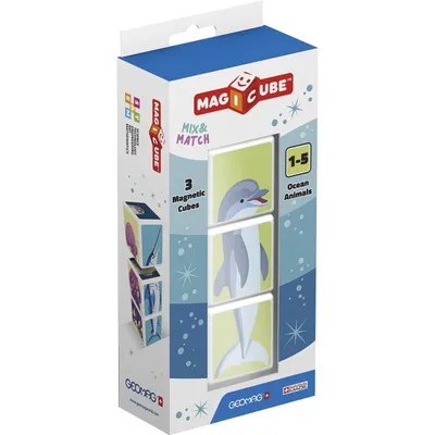 Produktbild von Geomag MagiCube GM113, 1 Jahr(e), 3 Stück(e), Kunststoff