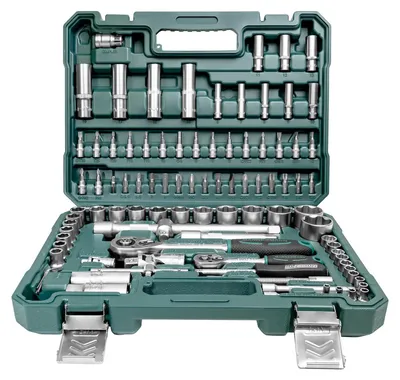 Steckschlüsselsatz 94-teilig 1/4" + 1/2"