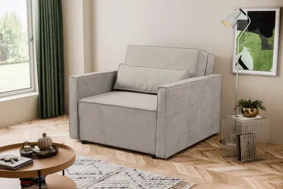 Zdjęcie produktu dla Sofa VESSA amerykanka 1 osobowa os funkcja spania rozkładana 200x80 beżowa