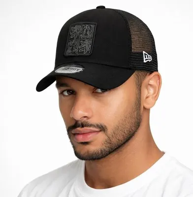 Obrázek produktu pro Kšiltovka New Era 940 Af Trucker Core Cap Czech Republic Black - UNI