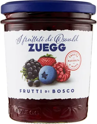 Produktbild von 6x Zuegg Frutti di bosco Marmelade Beeren Konfitüre Brotaufstriche Italien 320 g