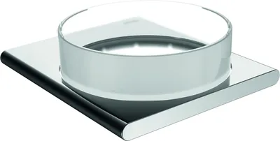 Produktbild von Keuco Ablage EDITION 400 komplett mit Echtkristall-Schale, mattiert verchromt