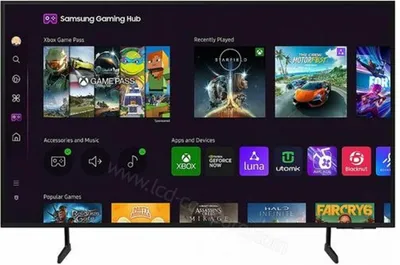 Produktbild von Samsung DU7105 TU65DU7105K, 165,1 cm (65"), 3840 x 2160 Pixel, LED, Smart-TV, WLAN, Schwarz