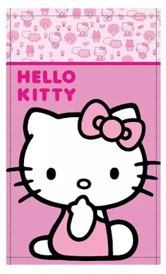 Produktbild von Hello Kitty Cutie Handtuch, Gesichtstuch 30x50cm