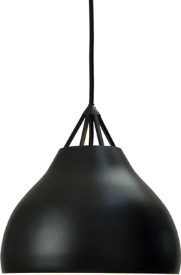 Immagine prodotto di Lampada a sospensione LED, lampada a sospensione, lampada a soffitto a sospensione, lampada a sospensione per tavolo da pranzo, lampada a sospensione per soggiorno, design scandinavo, Pyra D29 nero