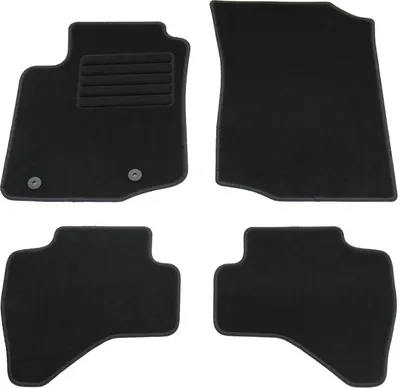 Produktbild von Fußmatten-Set für Peugeot 108, 07/2014-07/2021, 4-teilig, Schwarz