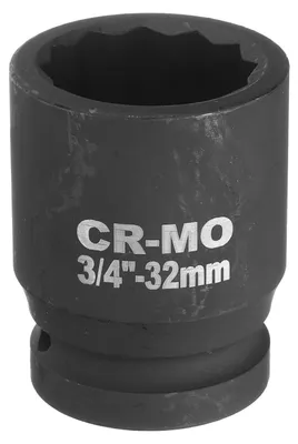 Productafbeelding van 3/4 inch aandrijving 12-punts slagmoersleutel 32 mm voor auto-reparaties