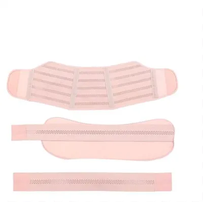 Produktbild von Schwangerschafts-Bauchband und Bauchbinde, atmungsaktiver Schwangerschaftsstützgürtel, elastische Taillenstütze, pränatale Rückenstütze, Schmerzlindernde Bandage