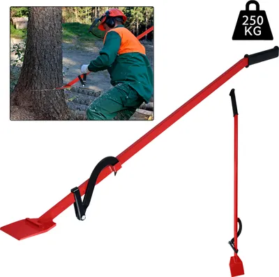 Produktbild von XMTECH obracač dreva 130 cm obracač dreva pomôcka na obracanie dreva pomôcka na obracanie dreva s otočným hákom oceľ
