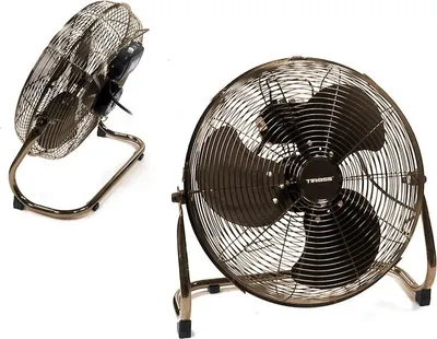 Produktbild von TIROSS 45cm 130W TS-954 Bodenumwälzventilator, Metall