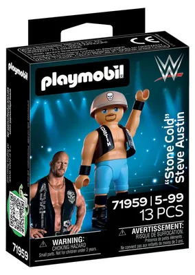 Image de PLAYMOBIL WWE "Stone Cold" Steve Austin - 71959
