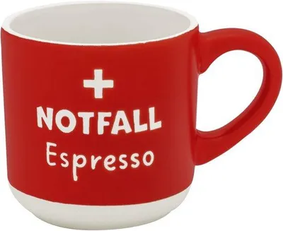 Produktbild von Espressotasse Keramik 10 cl mit Gravur - Geschenkverpackung