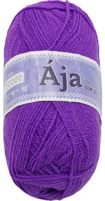 Zdjęcie produktu dla Przędza ÁJA - 50 g / 217 m - fioletowa