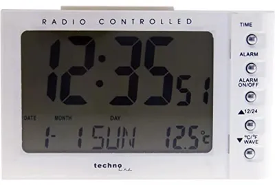 Zdjęcie produktu dla Technoline WT 188, Cyfrowy budzik, Biały, LCD, AA Mignon LR06, 115 mm, 75 mm