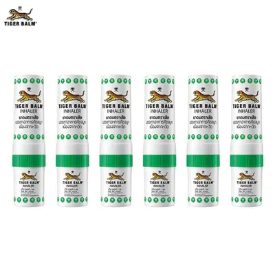 Obrázek produktu pro 6×inhalátory Tiger Balm s výraznou vůní eukalyptu