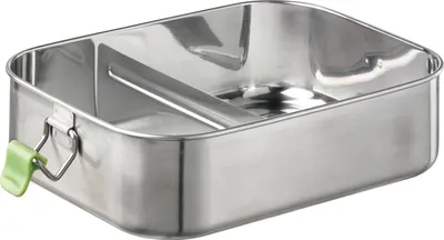 Obrázek produktu pro APS-Germany 66902, Nádoba na oběd, Dospělý, Nerezová ocel, ABS (akrylonitril-butadien-styren), Silikon, Nerezová ocel, Jednobarevný, Obdélníkový