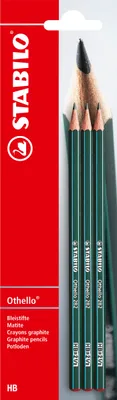 Produktbild von Bleistift - STABILO Othello - Härtegrad HB - 3er Pack