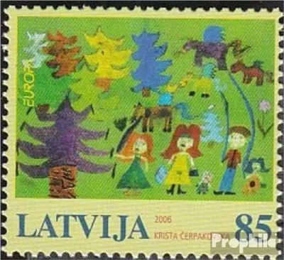 Produktbild von Briefmarken Lettland 2006 Mi 674 (kompl.Ausg.) postfrisch Europa