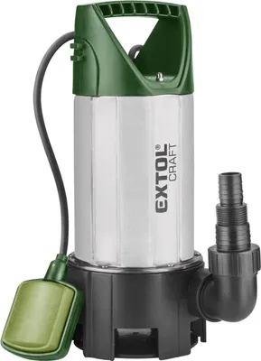 Produktbild von EXTOL CRAFT Edelstahl-Tauchmotorpumpe für Schmutzwasser, 1100W, 15000l/h 414162