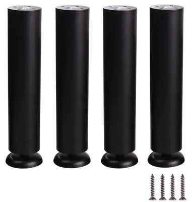 Produktbild von Verstellbare Möbelbeine – Edelstahl – 4 Stück – 25 cm