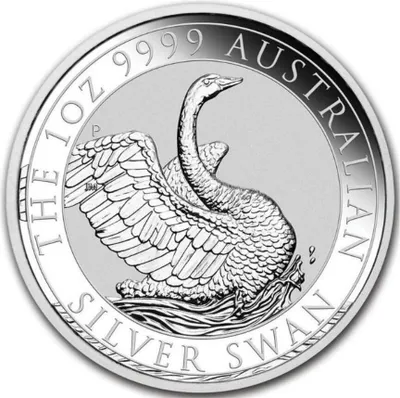 Obrázok produktu pre 1 oz strieborná minca Austrália Swan 2020 strieborná zberateľská minca 9999