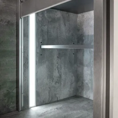 Produktbild von PROVISTON | LED Aluminiumprofil | 53 x 13.5 x 2000 mm | Schwarz | Indirekte Beleuchtung