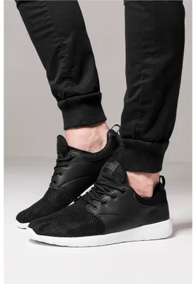 Produktbild von Urban Classics Schuhe Light Runner Shoe Black/White-36