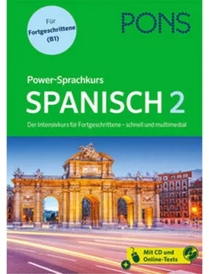 Produktbild von PONS Power-Sprachkurs Spanisch 2