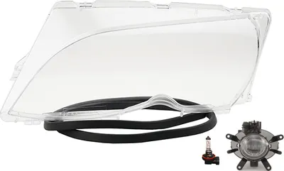 Produktbild von Johns, Scheinwerfer Glas passend für BMW 3er E46 09/01-02/05 L + Nebels. + Leuchtmittel 63126924043 63126923409 6923409 6924043 63176911007 6911007