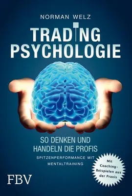A book cover with a glowing brain held in hands.