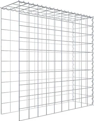 Obrázek produktu pro Přídavný gabion typ 4 100 cm x 100 cm x 30 cm (D x V x H), velikost ok 10 cm x 10 cm, spirála