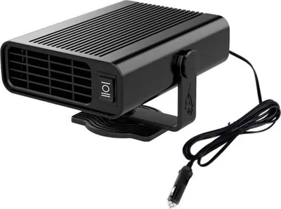 Produktbild von Tragbare Autoheizung, 150-W-Autoheizung mit Entfroster, 2-in-1-Auto-Windschutzscheibenheizung und Kühlventilator mit Entfroster, 360° drehbarer Auto-Windschutzscheiben-Entfroster mit Zigarettenanzünder