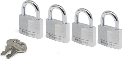 Zdjęcie produktu dla Zestaw 4 kłódek Master Lock (40 mm) 9140EURQNOP
