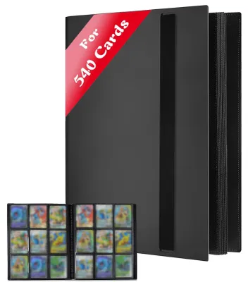 Image de Album de poche avec 540 compartiments pour cartes