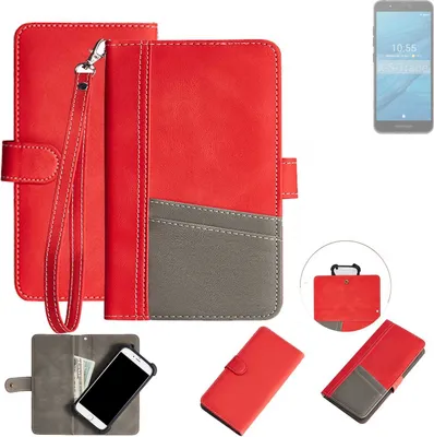 Produktbild von K-S-Trade Handy Schutzhülle für Fairphone Fairphone 3 Hülle Portemonnee Brieftasche Klapphülle Kartenfächer Flip Wallet Case Etui