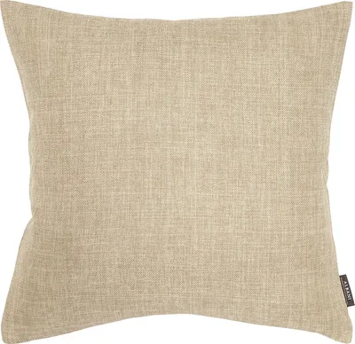 Produktbild von Kissenhülle - Beige - 50 x 50 cm - Polyester - mit Reißverschluss