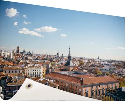 Produktbild von Gartenposter - 60x40 cm - Das Zentrum von Madrid  - Modernes Wandbilder - Europäische Städte