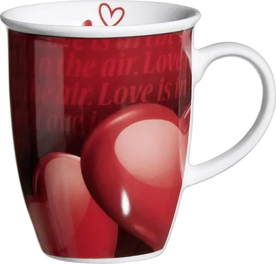Produktbild von Ritzenhoff & Breker Amore Kaffeebecher, Kaffeetasse, Tasse, Becher, Porzellan, 320 ml, 423778