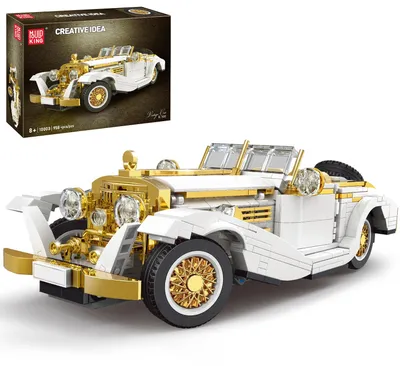 Produktbild von Mould King 10003 Technik Oldtimer Auto Modell Bausteine, 958+Teile
