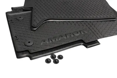Produktbild von Original Volkswagen Amarok 2010-2023 Gummifußmatten-Set, vorne und hinten
