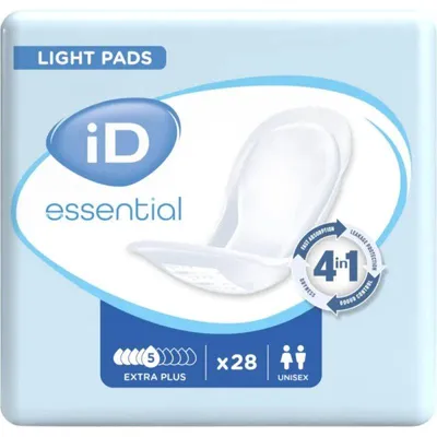 Produktbild von iD light EXPERT Extra Inkontinenzeinlagen bei mittlerer Blasenschwäche, 28 St. Einlagen
