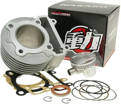 Zdjęcie produktu dla Zestaw cylindrów Naraku 155cc z kutymi tłokami do Yamahy i MBK z silnikiem 5ML 4V
