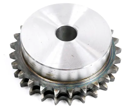 Produktbild von Kettenrad 08B 26 Zähne Mit Nabe, Gehärtet P: 12,7, 1/2″ Zweireihig