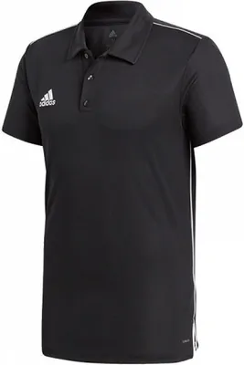 Produktbild von adidas ClimaLite pánske polo tričko čierne, veľkosť:S, farba:Black
