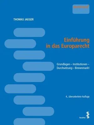 Image de Einführung in das Europarecht