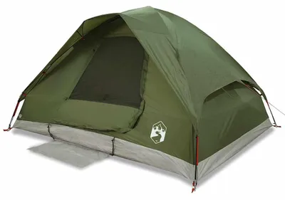 Immagine prodotto di vidaXL Tenda familiare a cupola 6 persone verde oliva impermeabile
