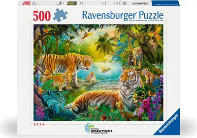 Produktbild von Tigerfamilie in der Oase Ravensburger 12001384
